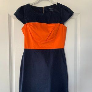 French Connection Color Block Dress